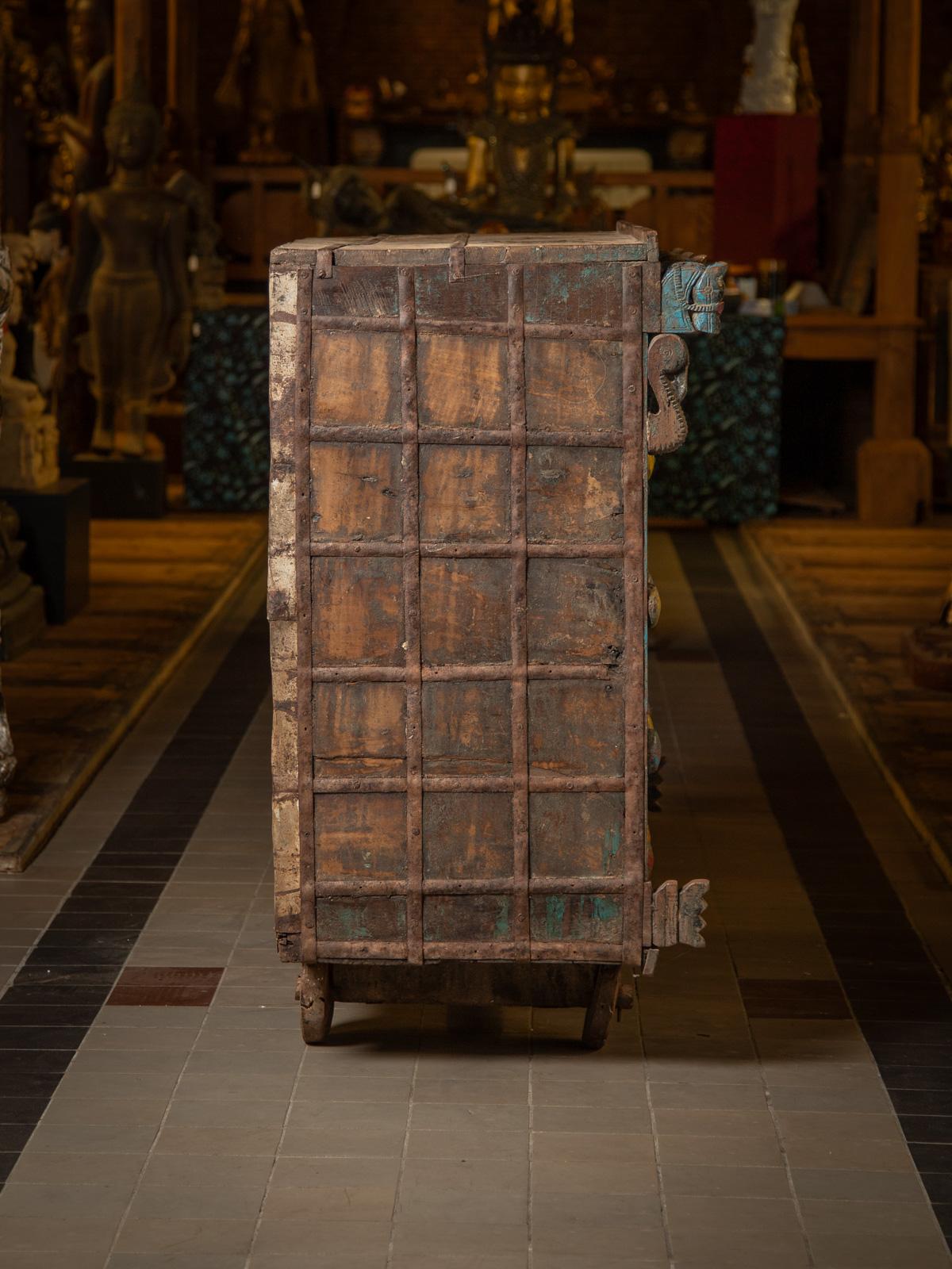 Burmese 19th century Antique Indian Damchiya - Wedding Closet - OriginalBuddhas For Sale