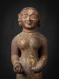 19th century Antique Indian Lady statue from India