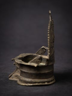 19th century Antique Indian Oil lamp from India