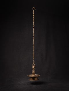19th century Antique Indian Oil lamp from India