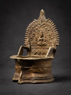 19. Jahrhundert Antike indische Öllampe aus Indien