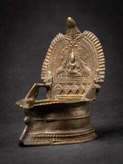 19. Jahrhundert Antike indische Öllampe aus Indien