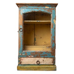 Armoire indienne ancienne en bois datant du XIXe siècle, provenant d'Inde
