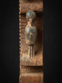 19th century Antique Indian wooden Temple fragment from India - OriginalBuddhas