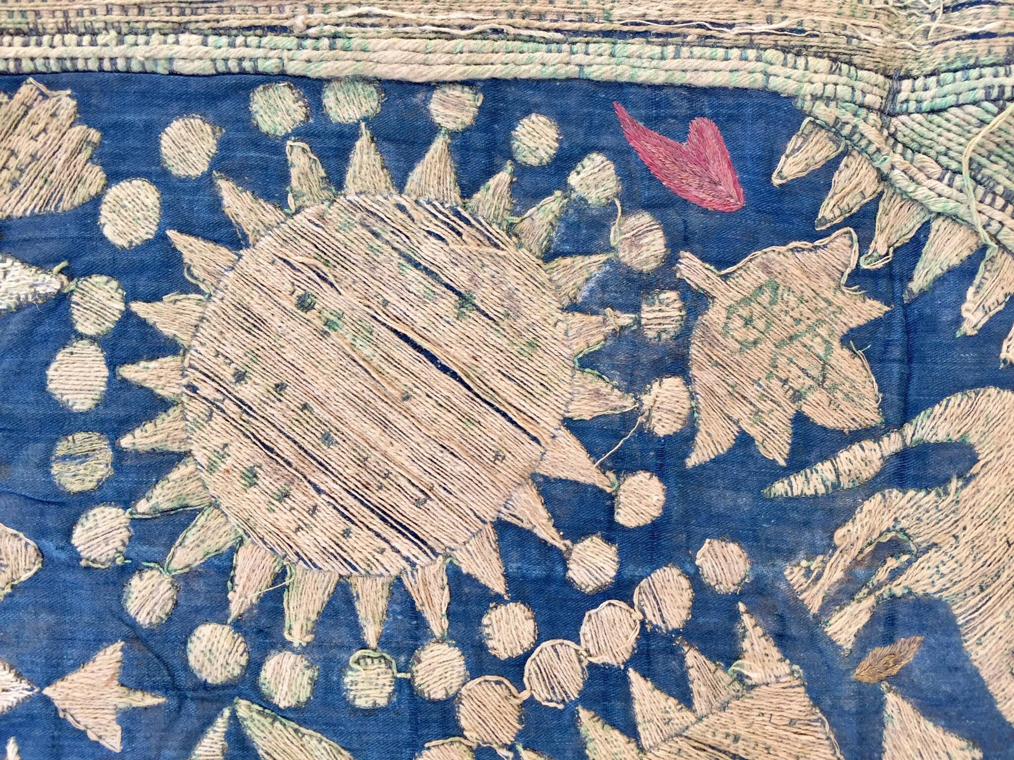 19th Century Moorish Islamic Ottoman Empire Textile Metallic Embroidered 4