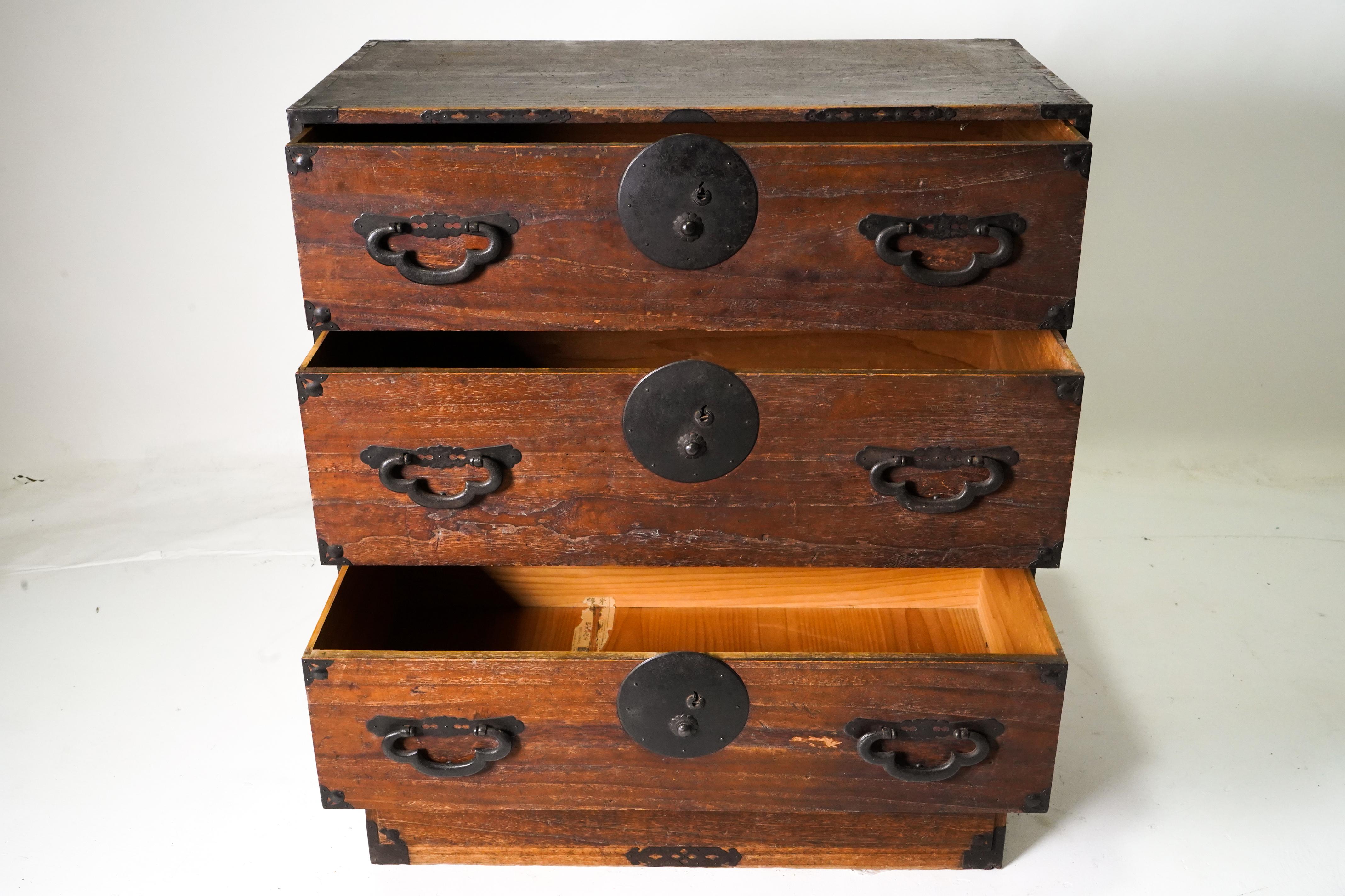 antique japanese chest