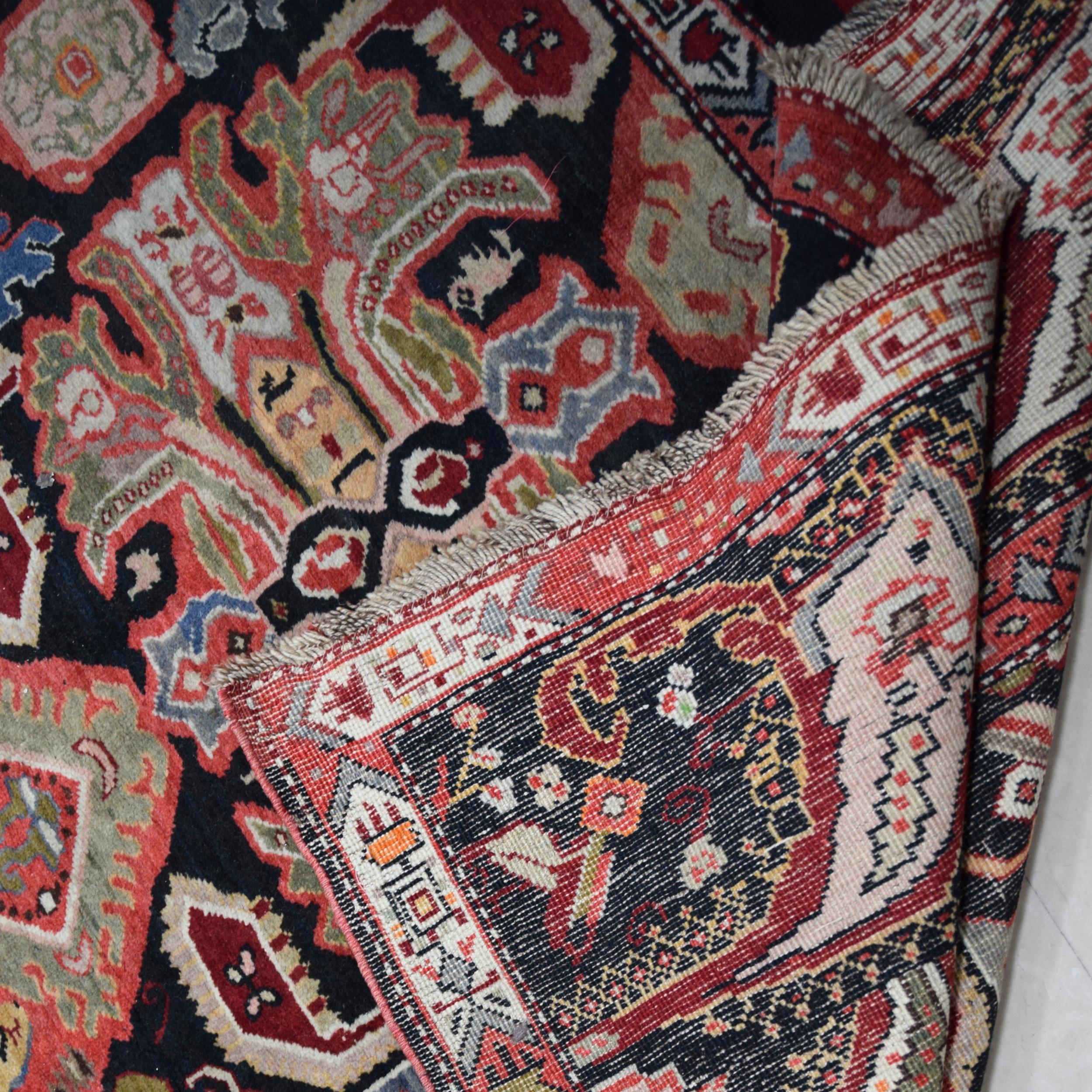19th Century Antique Karabagh Rug - Antique Wool Caucasian Karabagh Rug For Sale 2