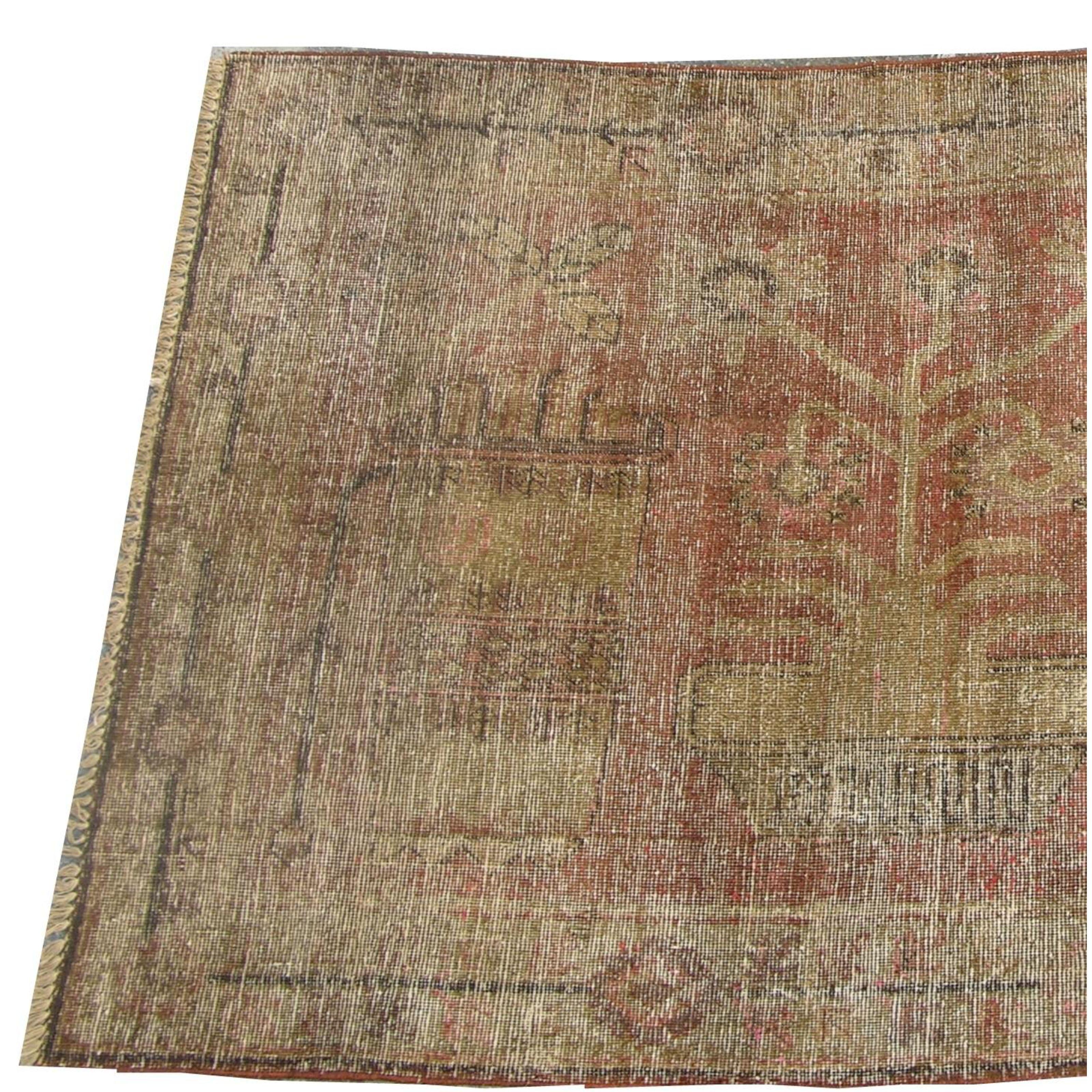 Antiker Khotan Samarkand-Teppich aus dem 19. Jahrhundert 8'5'' X 4'10'' (Asiatisch) im Angebot