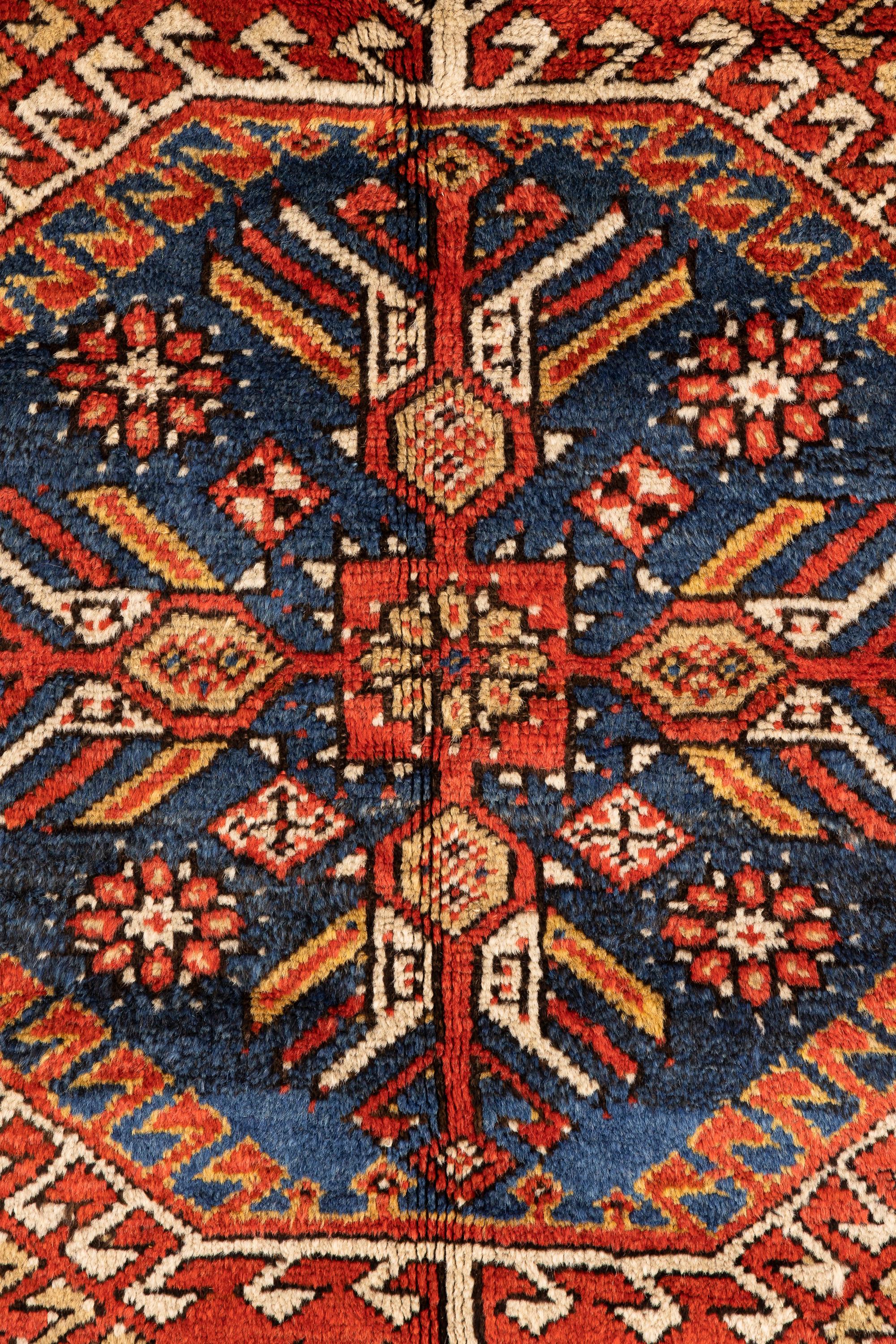 19th Century Antique Konya Rug For Sale