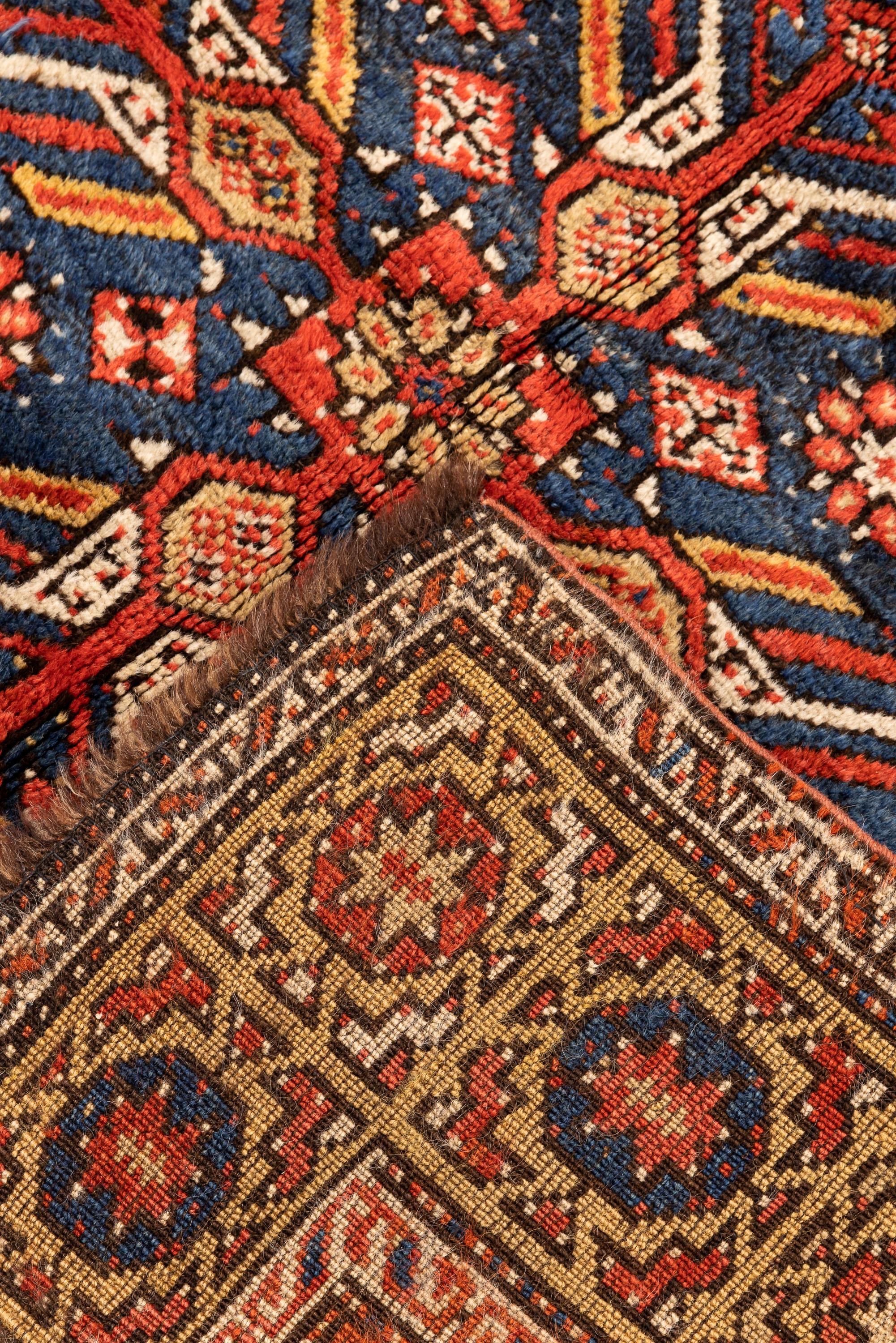 Hand-Knotted 19th Century Antique Konya Rug For Sale