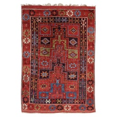 Tappeto antico Konya Bacali del XIX secolo