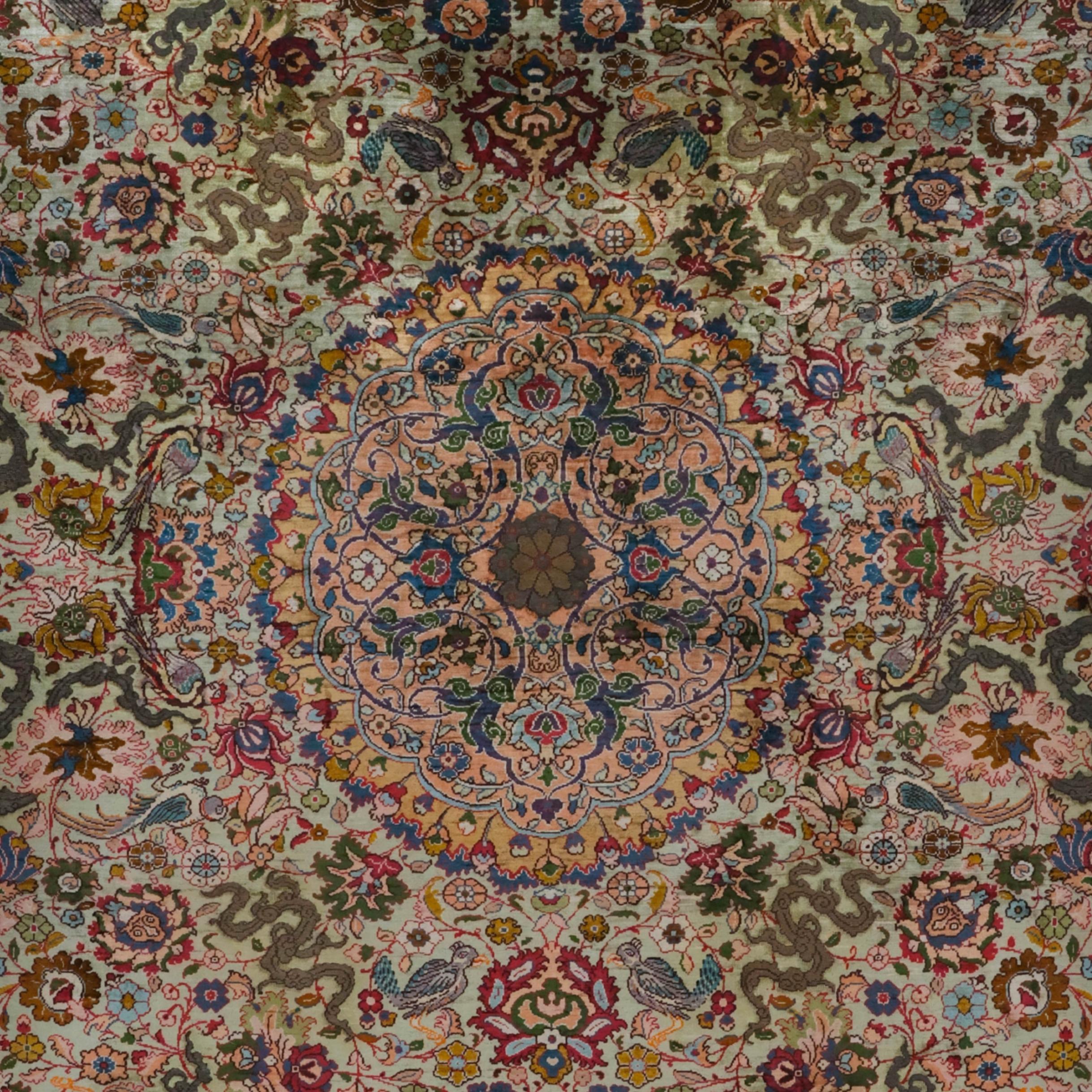 Turkish 19th Century Antique Kumkapi Rug For Sale