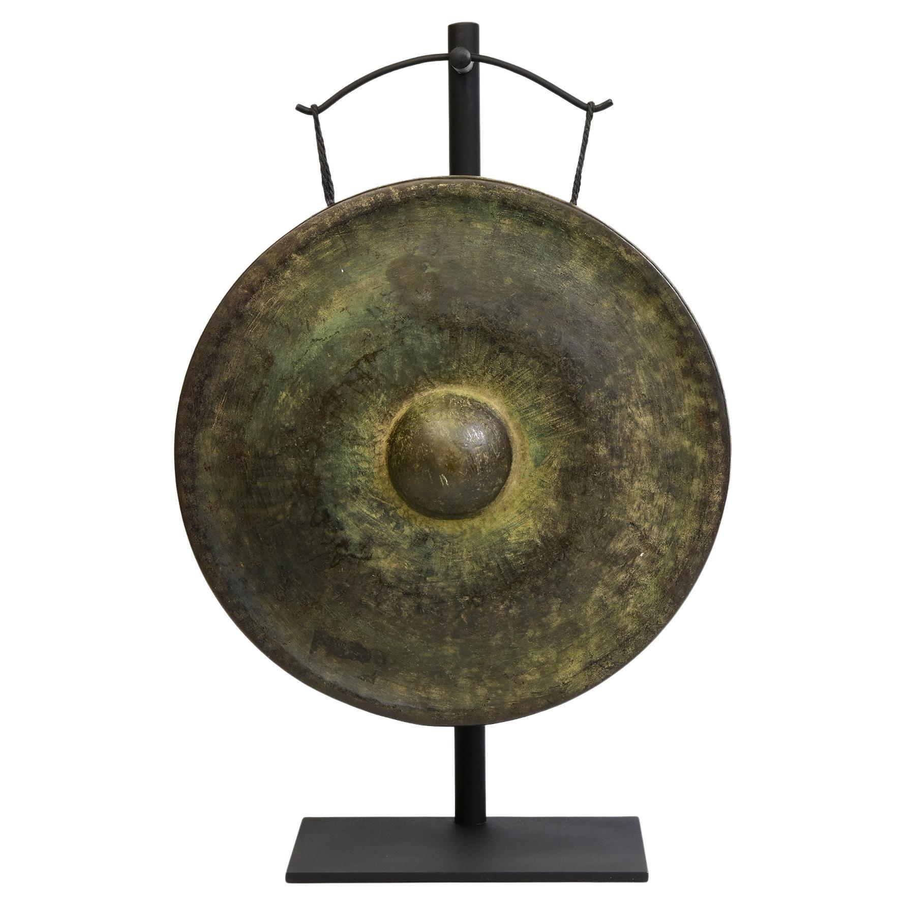 Antique Aesthetic Movement Anglo Japanese Dinner Gong 19th Century For