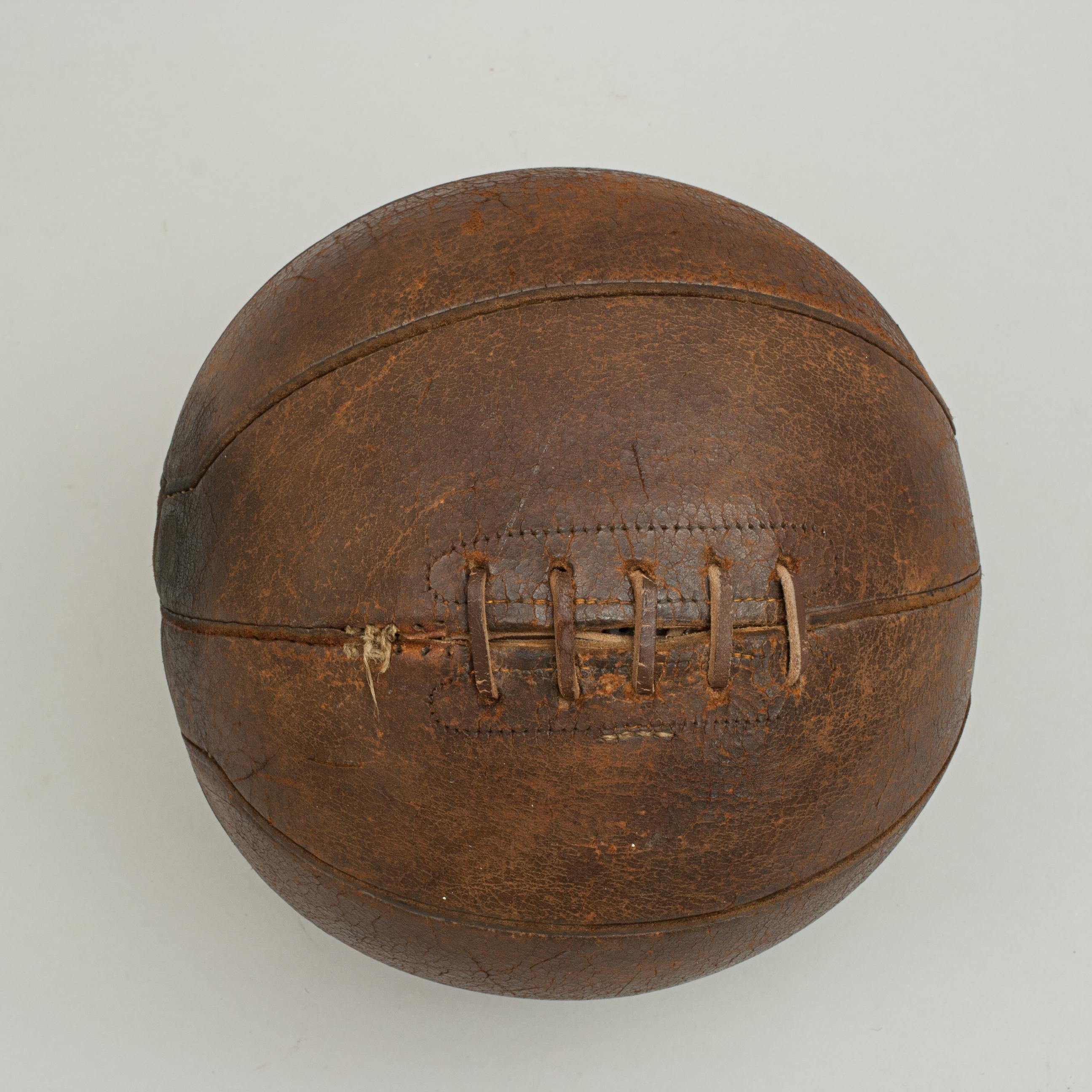 antique basketball