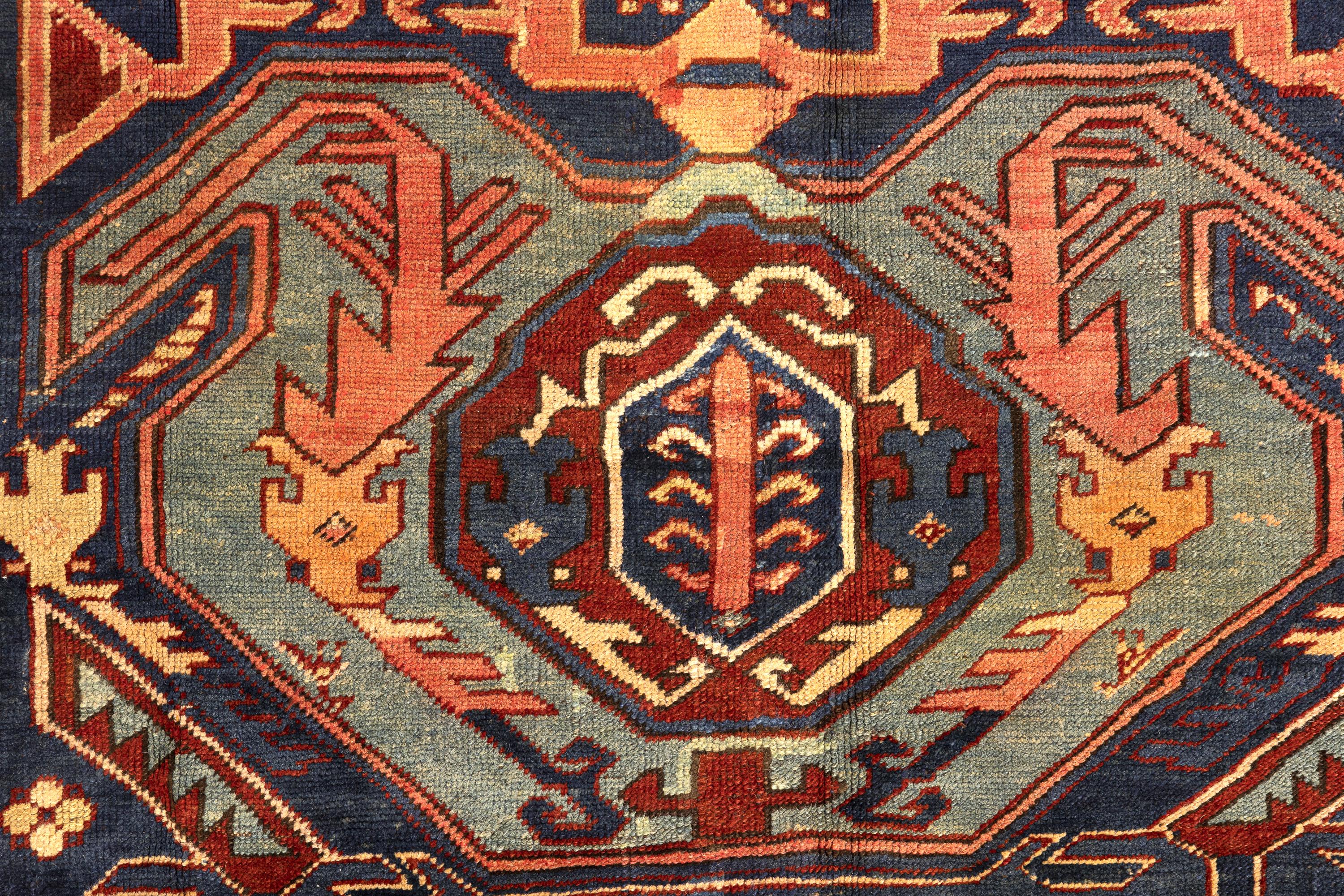 Lenkoran – Karabagh, South Caucasus

Magnificent Caucasian Lenkoran rug woven from the finest velvety wool found in the Talish region of Southern Azerbaijan. Made at the end of the 19th century and based on the esoteric traditions of the villages of