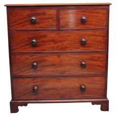 19th Century, Antique Mahogany Chest of Drawers