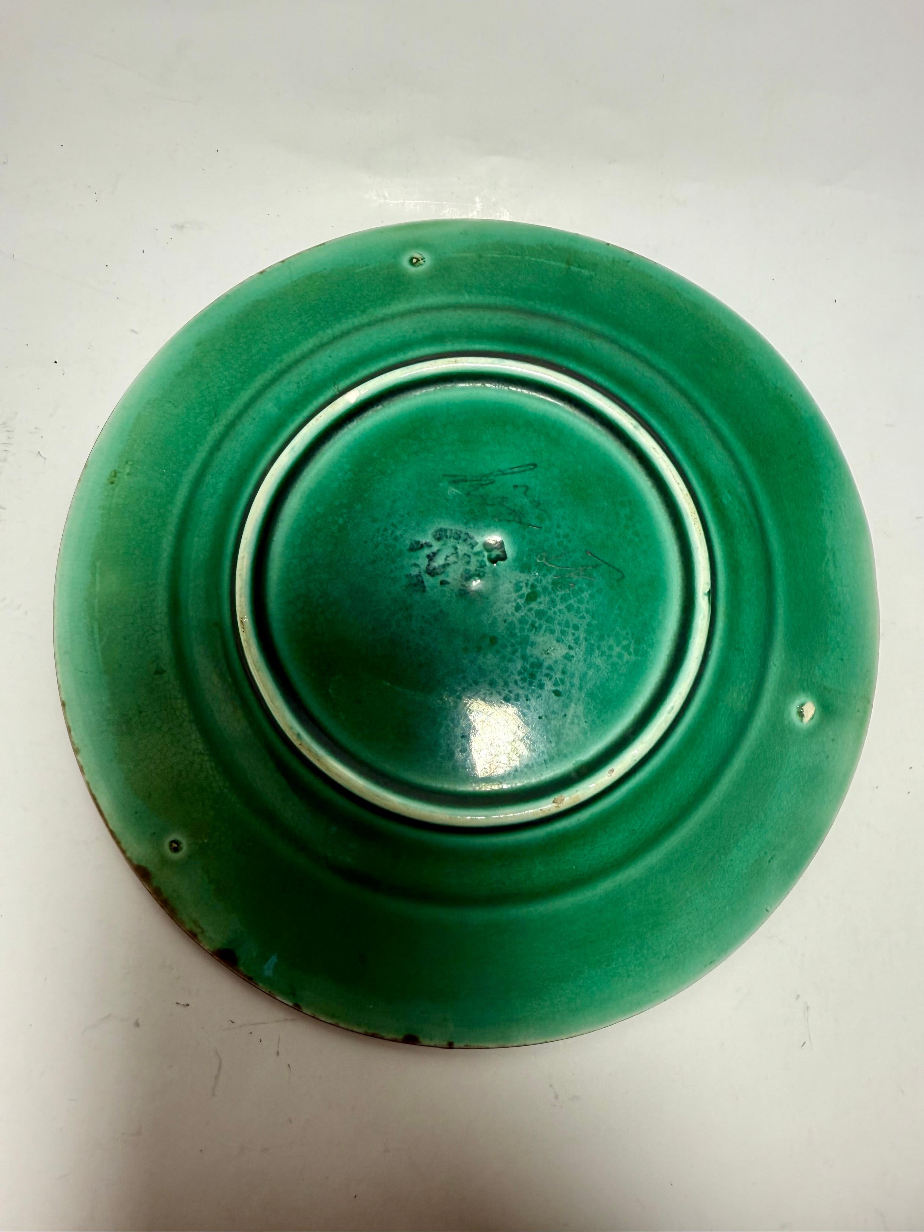 Art Nouveau Majolica Floral Gustavsberg Sweden 19th Century For Sale 1