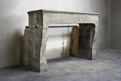 19th Century Antique Mantelpiece in Style of Louis XIV