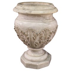 19th Century Antique Marble Italian Vase, 1860