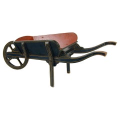 19th century antique miniature wheelbarrow