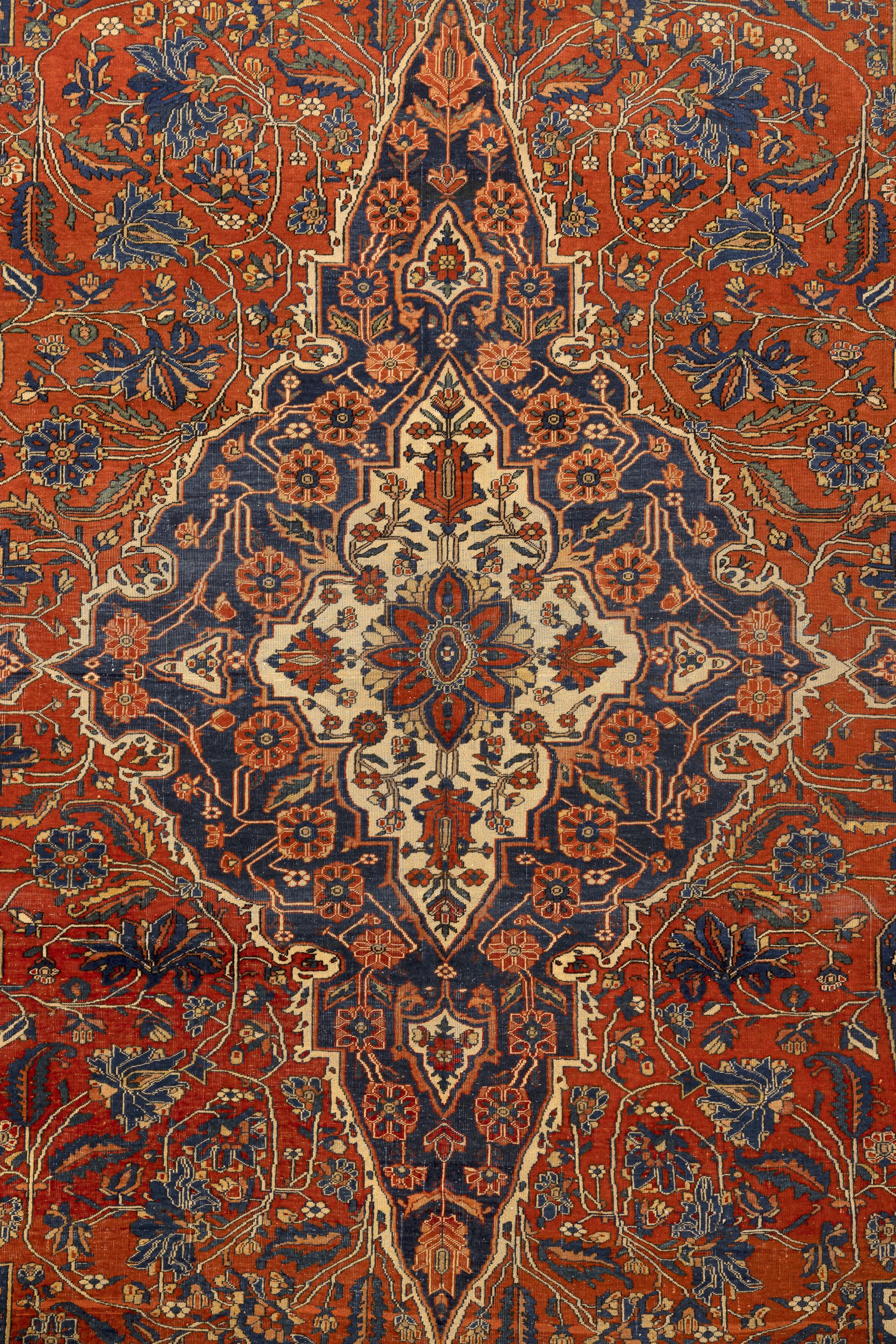 Discover Timeless Elegance with the Luxurious Mohtasham Kashan Rug

Step into a world of opulence and meticulous craftsmanship with our Mohtasham Kashan rug, a masterpiece woven with the finest lambswool. This rug isn't just a piece of decor; it's a