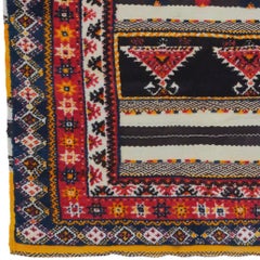 Tapis marocain ancien du 19e siècle