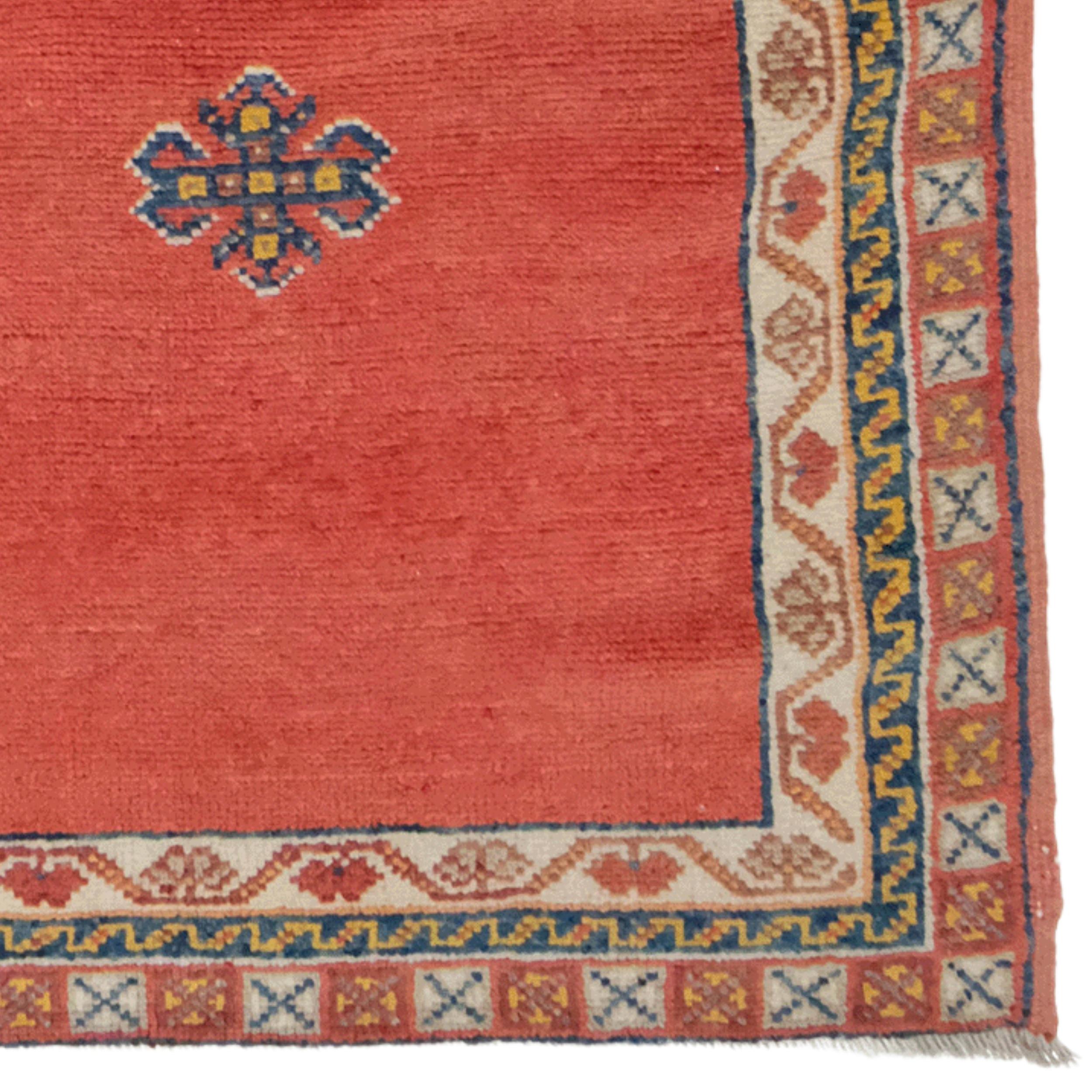 19th Century Antique Morocco Carpet - Antique Wool Carpet For Sale 1