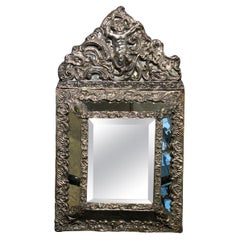19th CENTURY ANTIQUE NEO-RENAISSANCE TABLE MIRROR