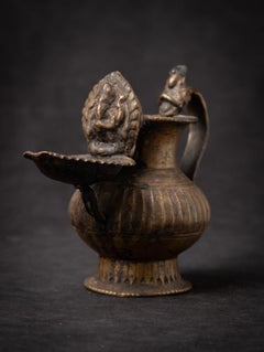 19th century Antique Nepali Oil Lamp - Sukunda from Nepal