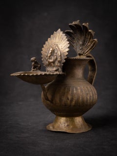 19th century Antique Nepali Oil Lamp - Sukunda from Nepal