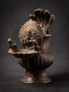 19th century Antique Nepali Oil Lamp - Sukunda from Nepal