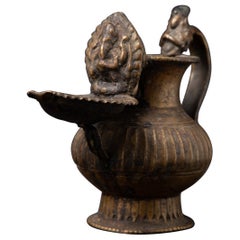 19th century Antique Nepali Oil Lamp - Sukunda from Nepal