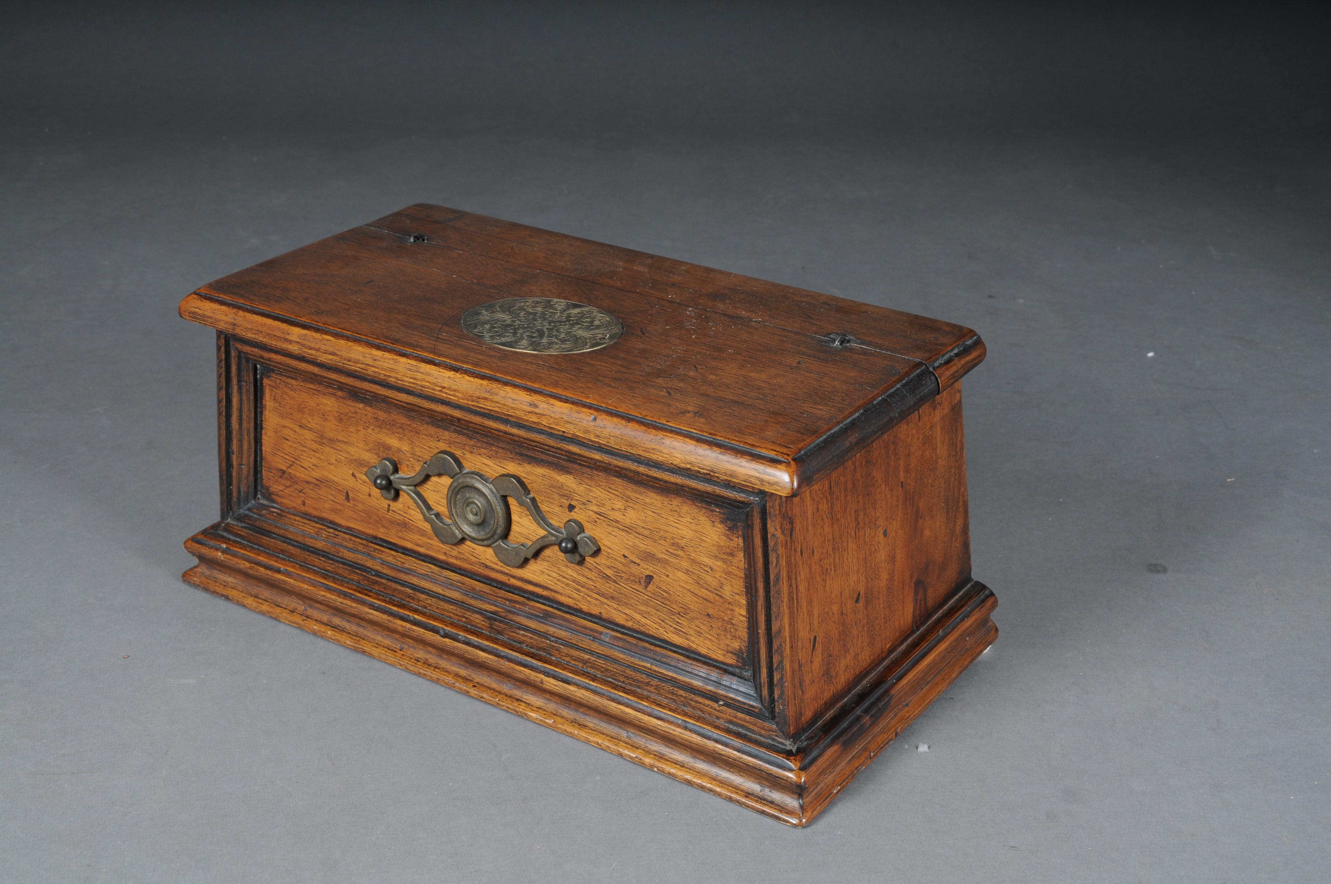 19th Century Antique Oak Briefnbox/Casket, Germany For Sale 7