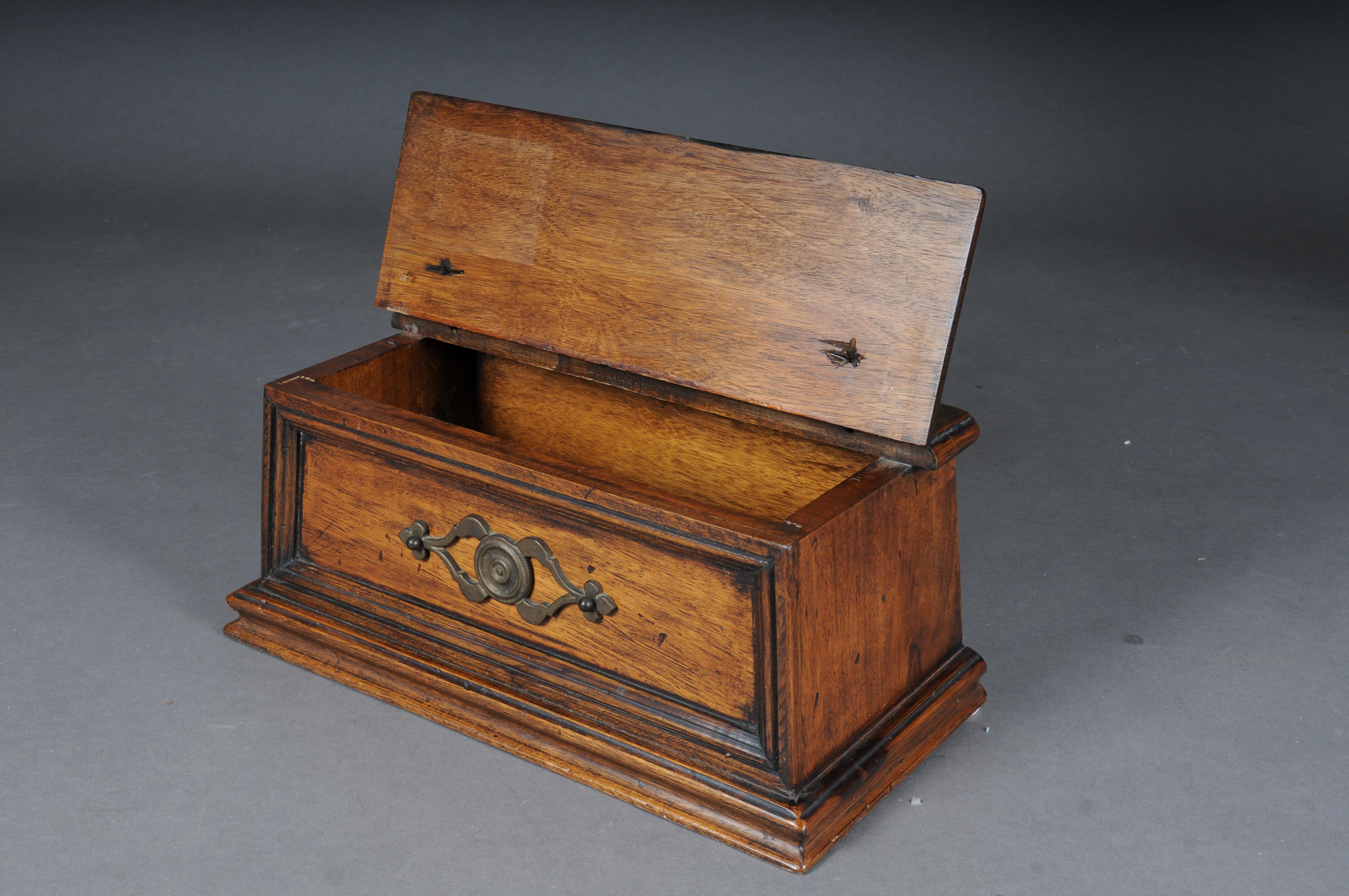 19th Century Antique Oak Briefnbox/Casket, Germany For Sale 8