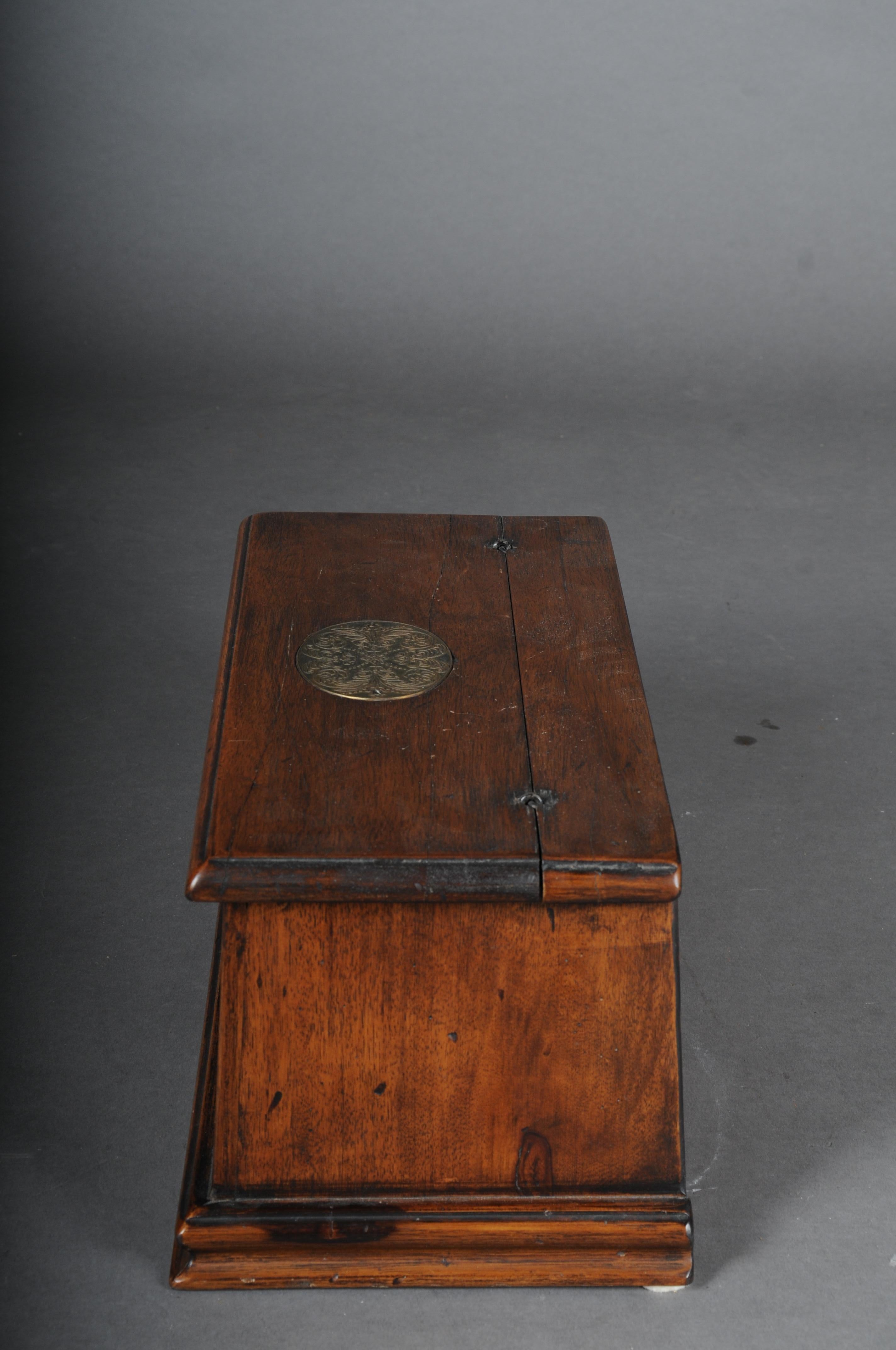 19th Century Antique Oak Briefnbox/Casket, Germany For Sale 10