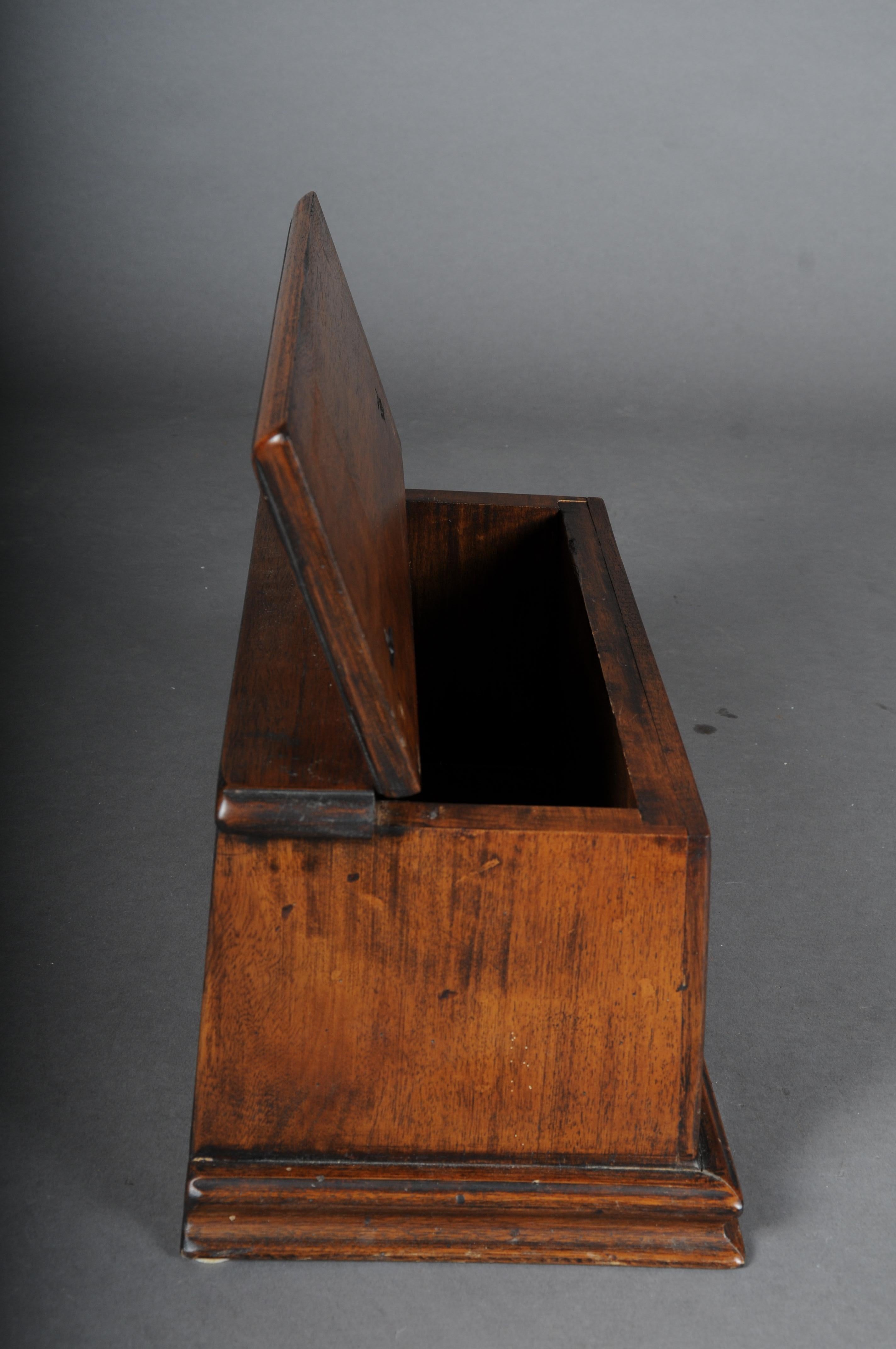 19th Century Antique Oak Briefnbox/Casket, Germany For Sale 15
