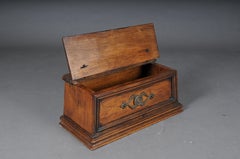 19th Century Antique Oak Briefnbox/Casket, Germany