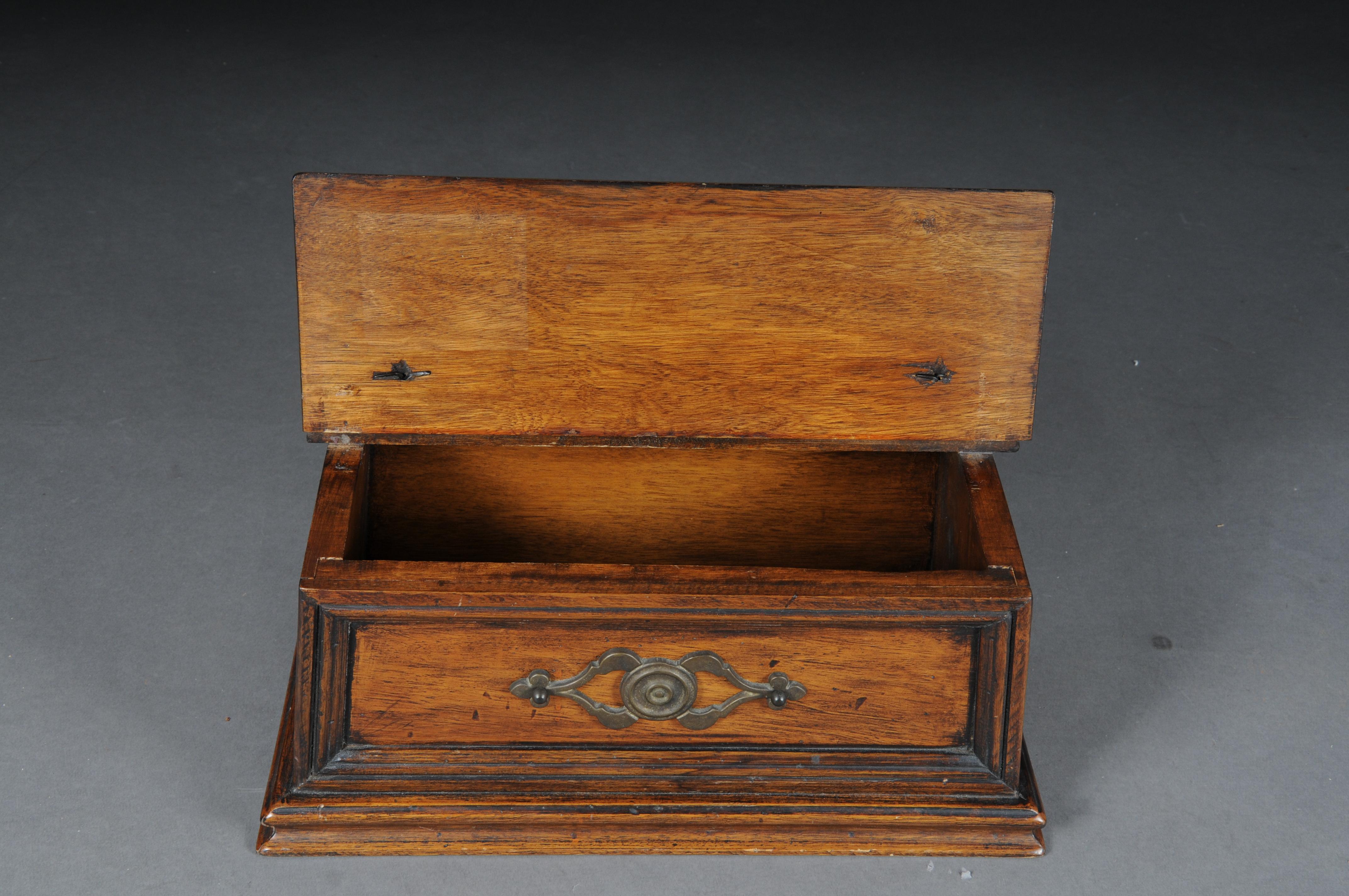 19th Century Antique Oak Briefnbox/Casket, Germany For Sale 5