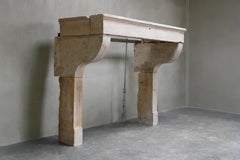 19th Century Antique of French Limestone in Style of Campagnarde