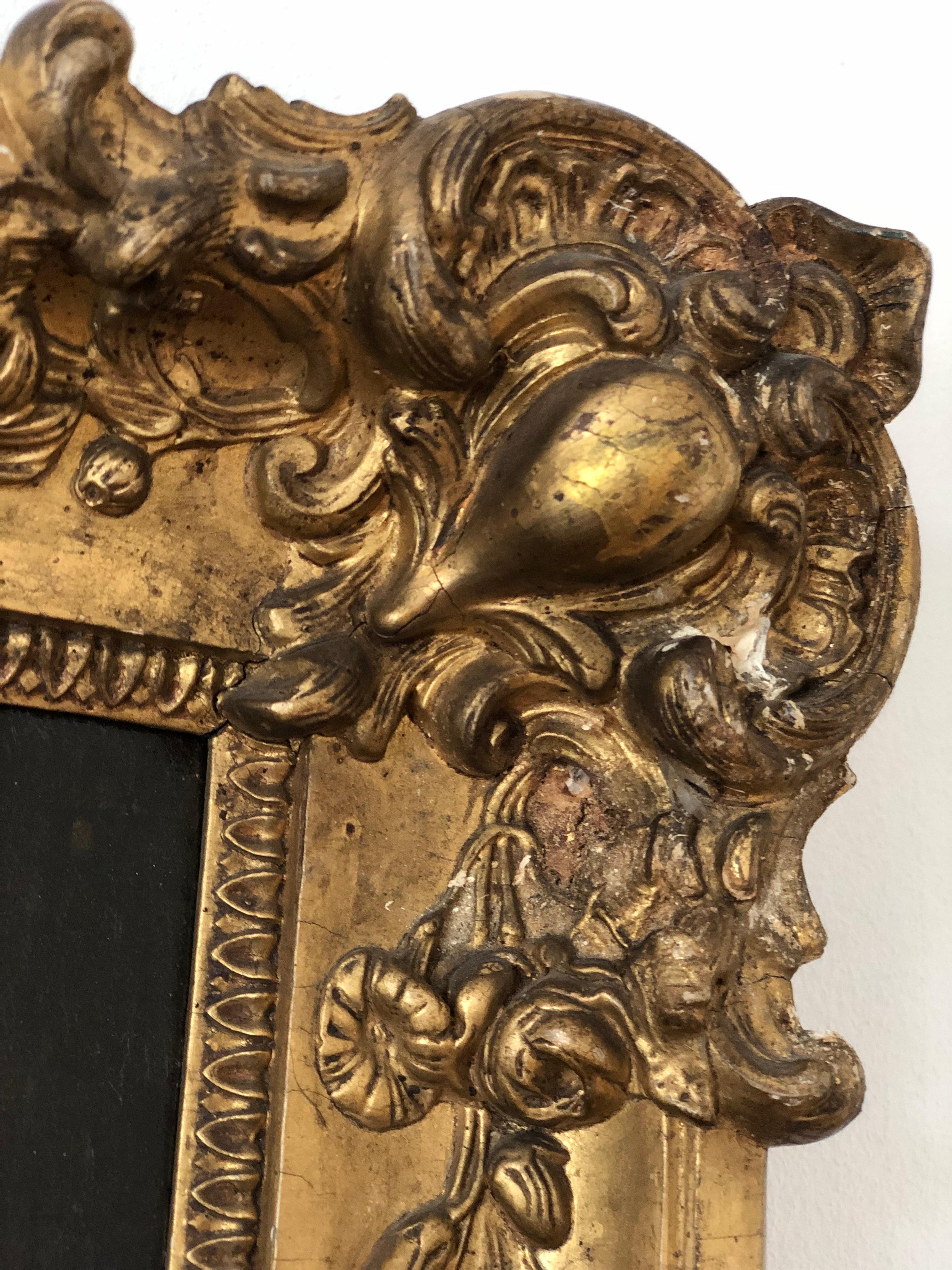 19th century Antique Oil Painting of a German Gentleman in Gilded Frame For Sale 2