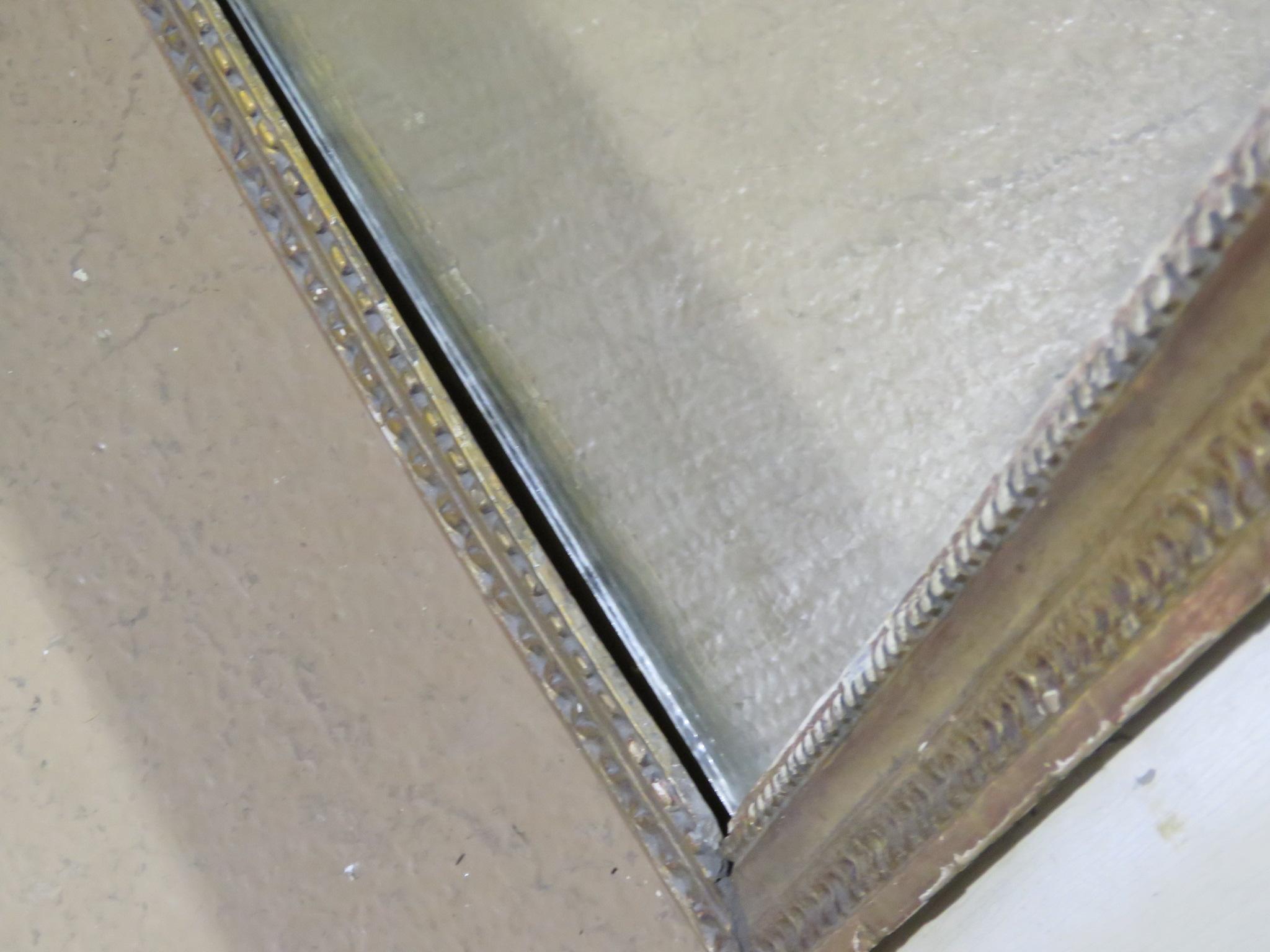 Miroir Trumeau peint ancien de style Régence française du 19ème siècle en vente 6