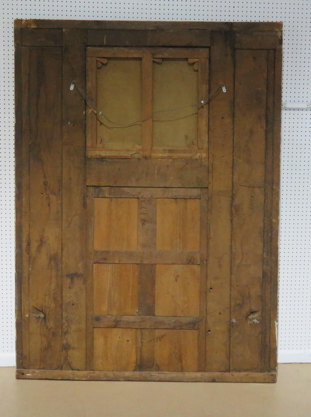 Miroir Trumeau peint ancien de style Régence française du 19ème siècle en vente 7