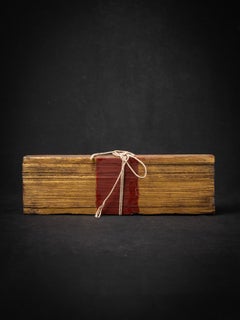 19th century Antique Palm Leave Manuscript book from Burma