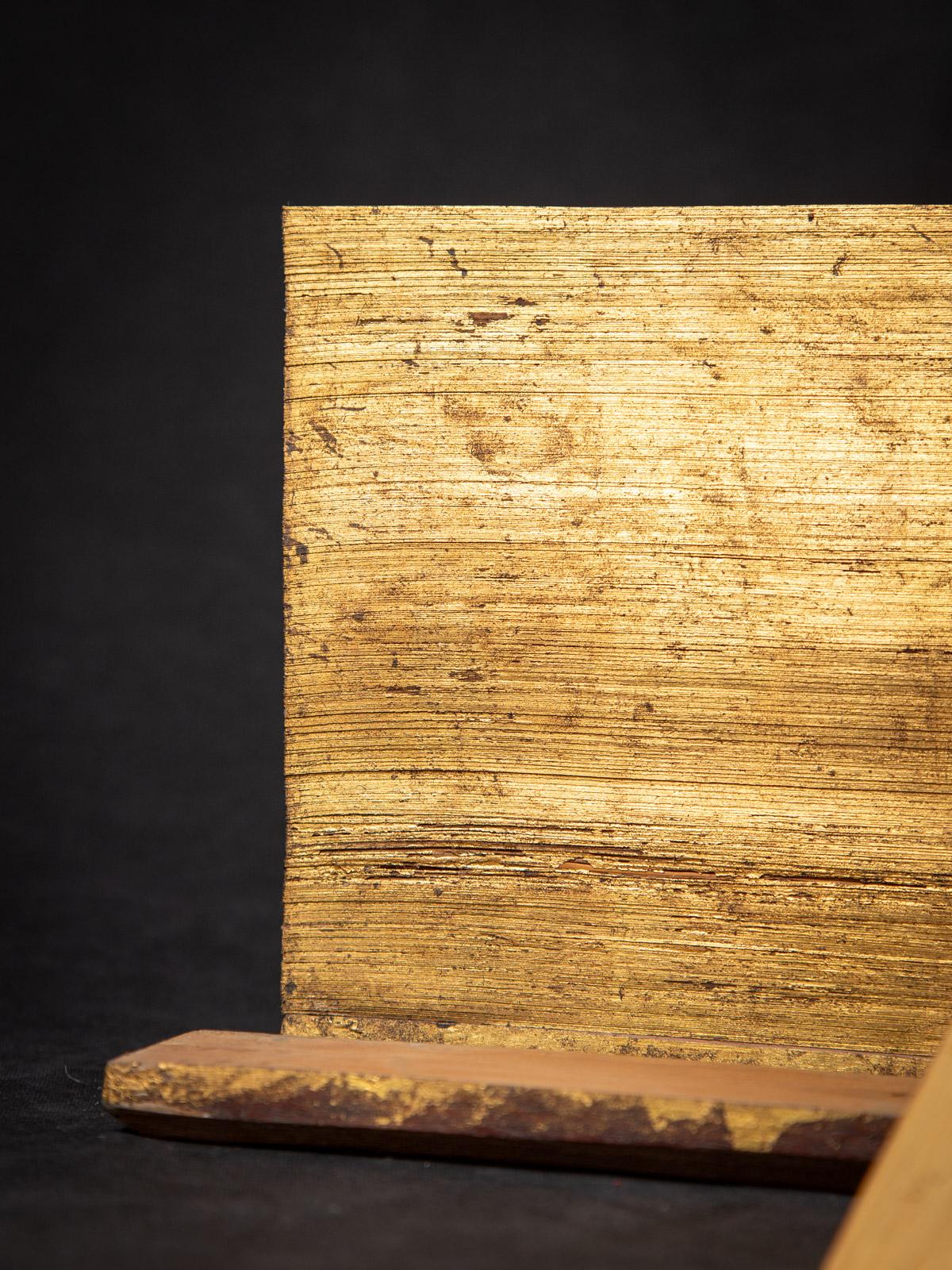 19th century Antique Palm Leave Manuscript book from Burma 3