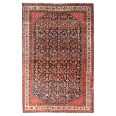 19th Century Antique Persian Qashqai Rug  6' x 9'3"