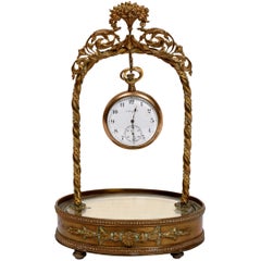 19th Century Antique Pocket Watch Holder