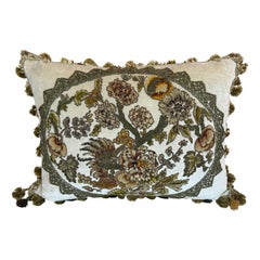 19th Century Antique Rococo Pillow by Melissa Levinson, France