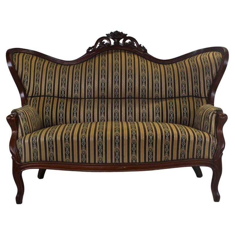 Italian Rococo Sofa 19th century at 1stDibs