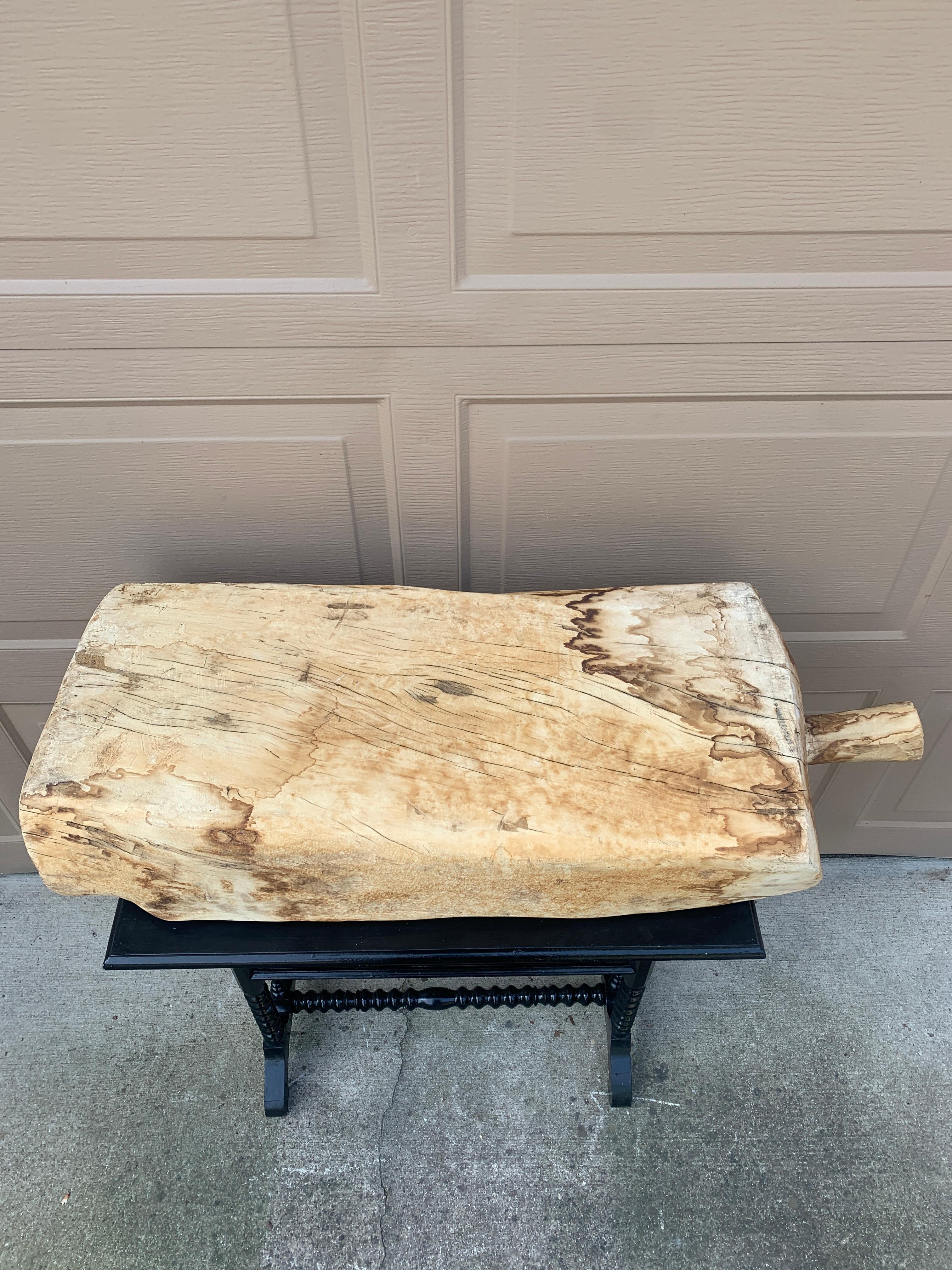 19th Century Antique Rustic French Cheese-Making Trough Bowl For Sale 14