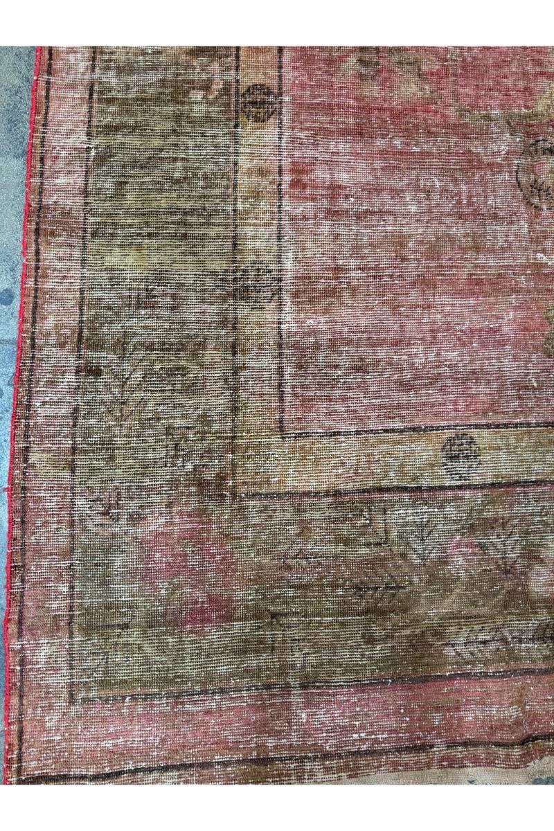 Antiker Samarkand-Teppich aus dem 19. Jahrhundert 11,7
